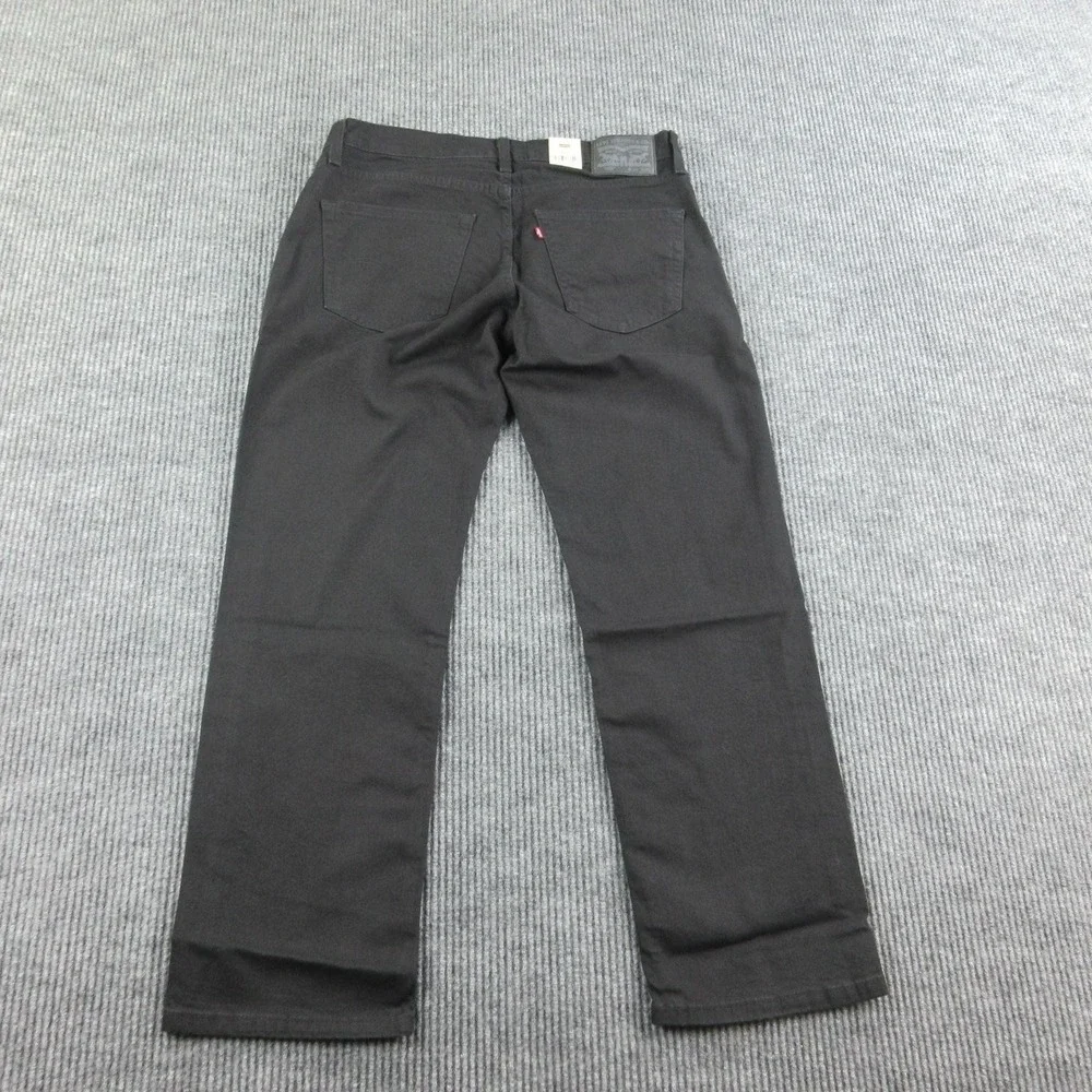 Levi's 559 Jeans Mens W34 L30 Black Relaxed Straight Stretch Denim 35x29.5* NWT